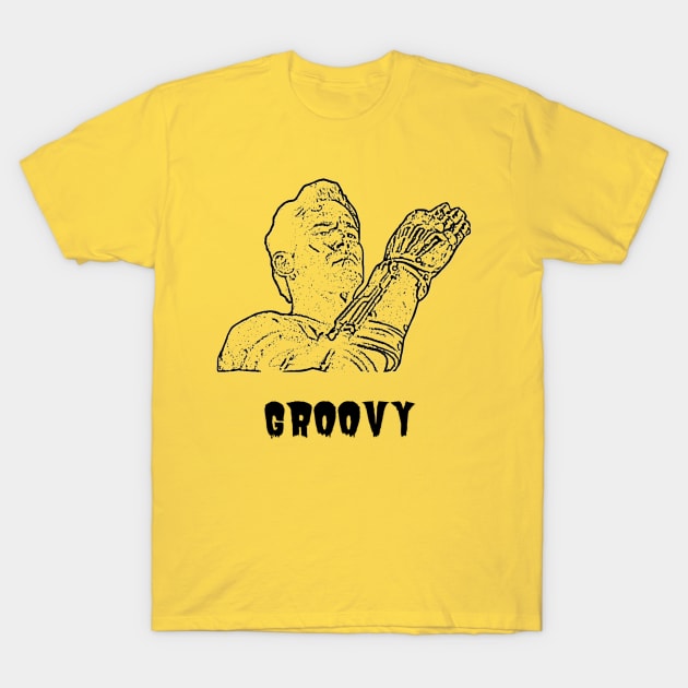 Ash has a new groovy hand T-Shirt by LP Designs